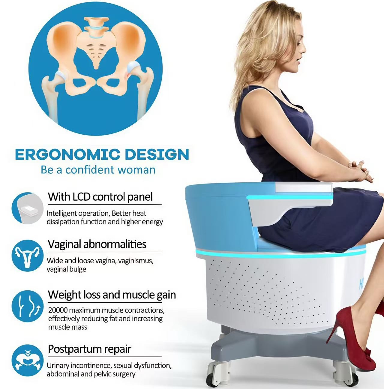 Dermafuse HIFEM Chair Dermafuse HIFEM Chair