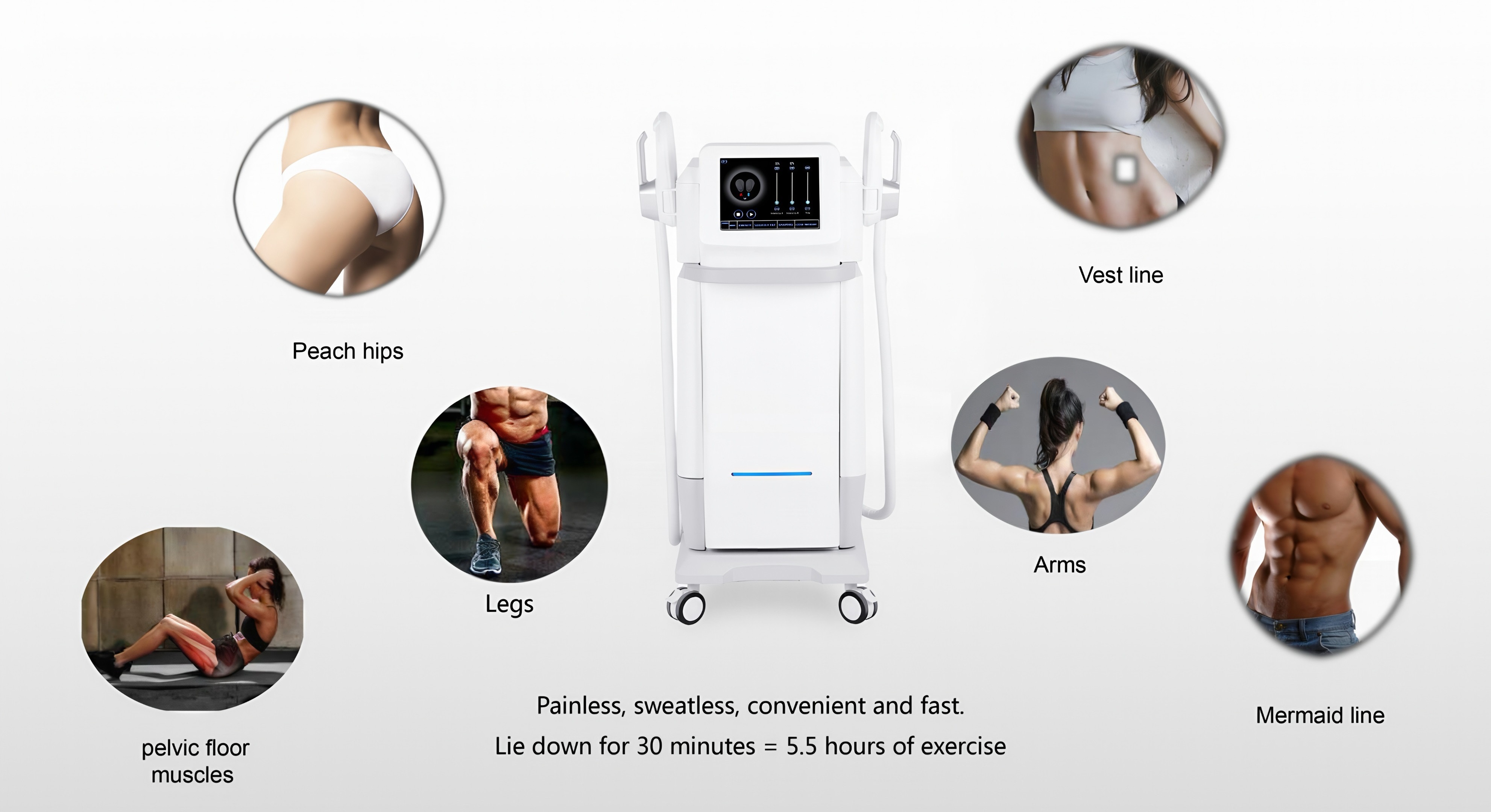 FuseSculpt HIFEM Muscle build & Fat reduction