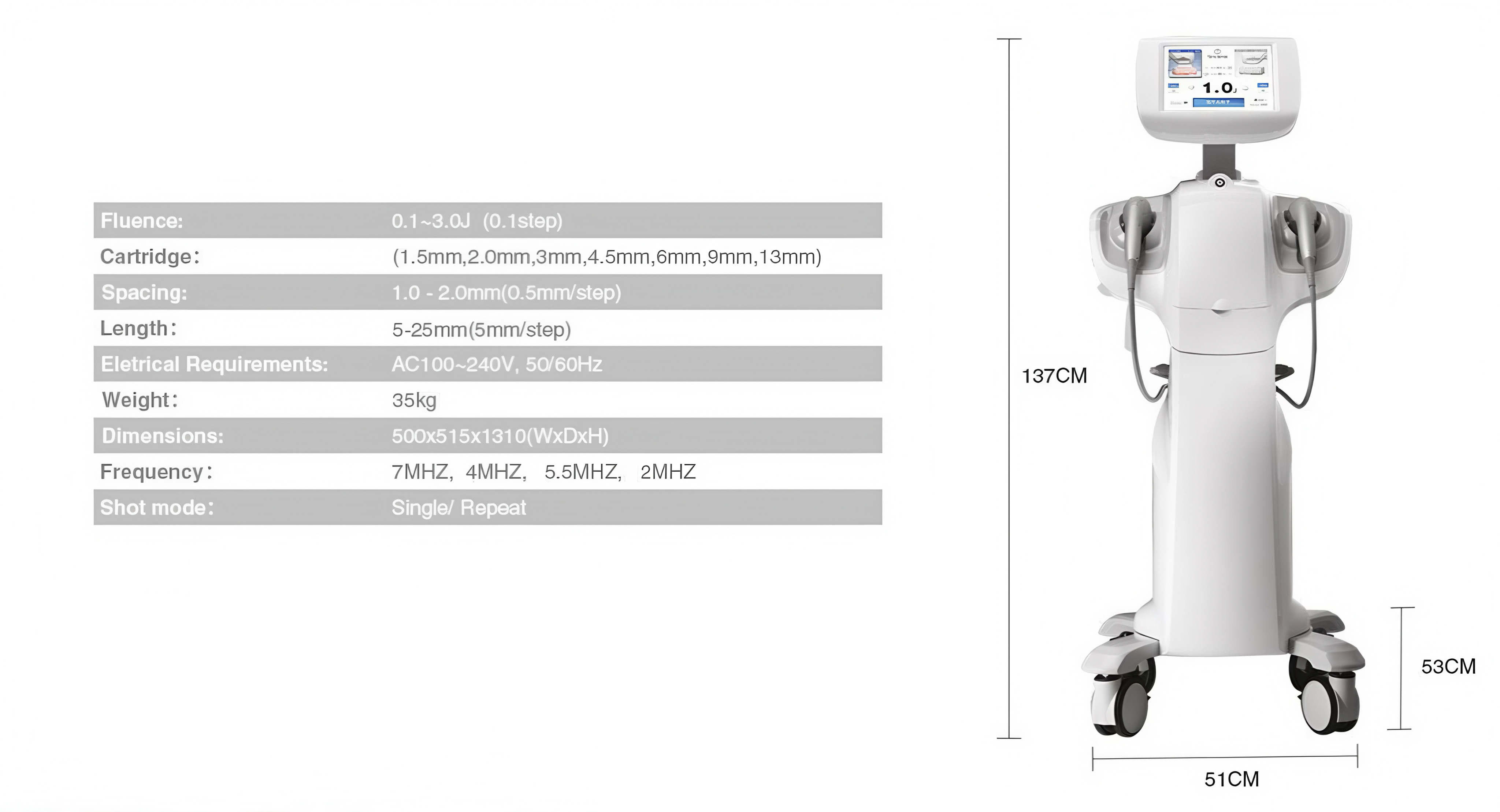 Dermafuse 7D HIFU