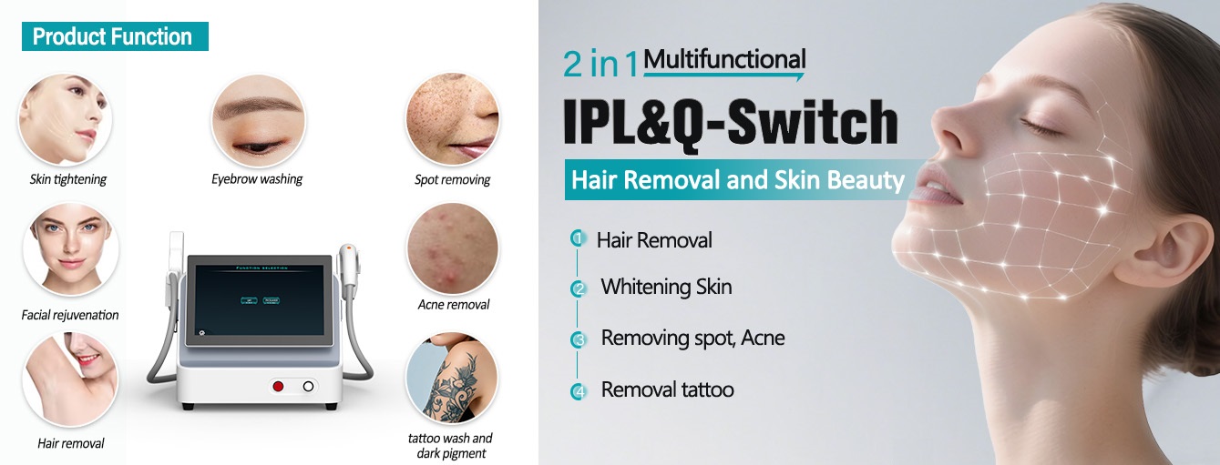 Dermafuse IPL&Q-switch Fusion System Dermafuse IPL&Q-switch Fusion System