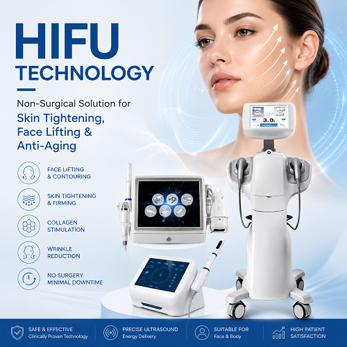 HIFU Technology for Skin Tightening, Face Lifting & Anti-Aging